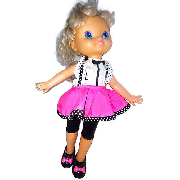 Vintage Other - 12" 1990s Vintage Tapsie Tap Dancing Doll By Mattel #5703 (Missing her Cassette)